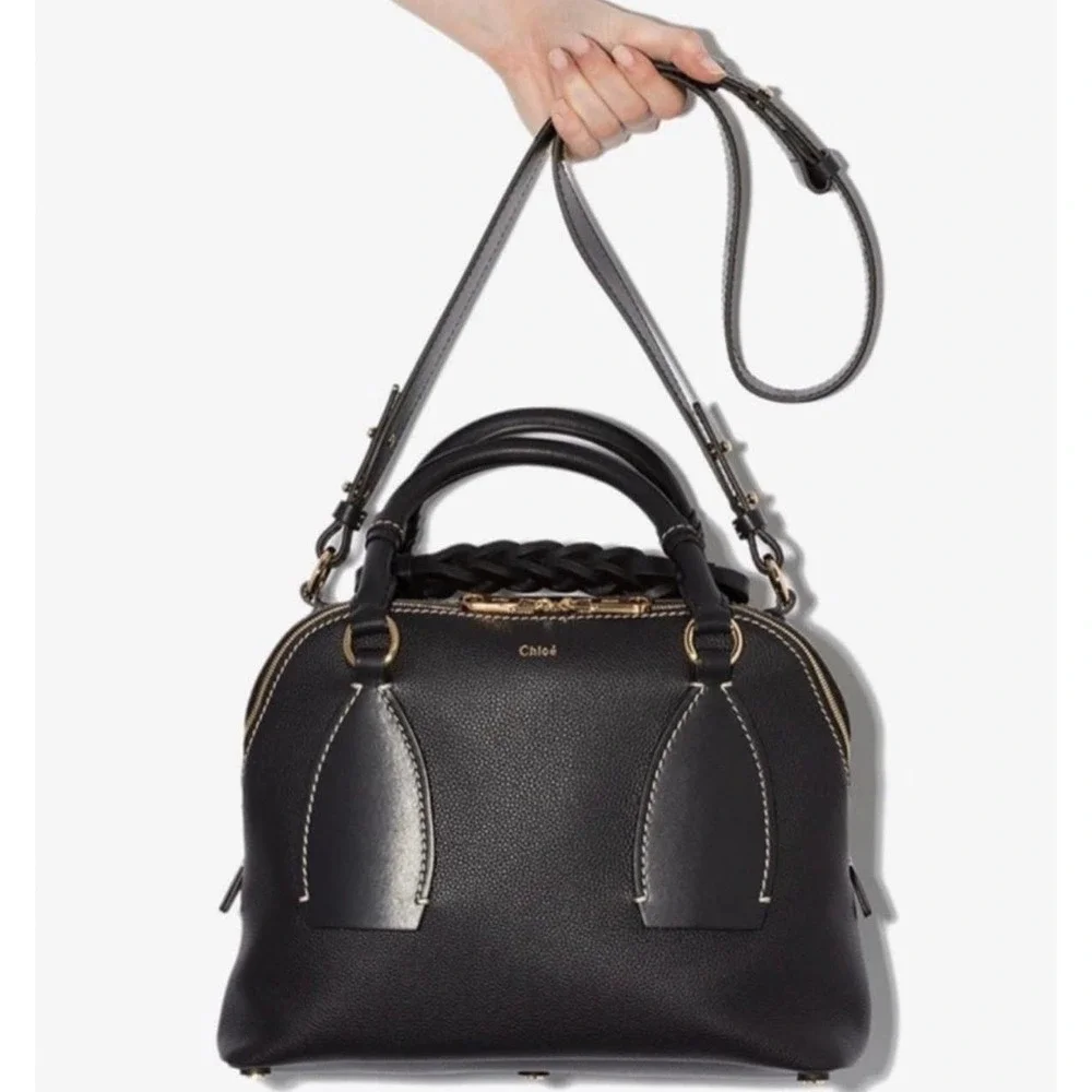 Excellent Condition Medium Chloe Daria Day Bag w/ See by Chloe Star Charm - Picture 3 of 7